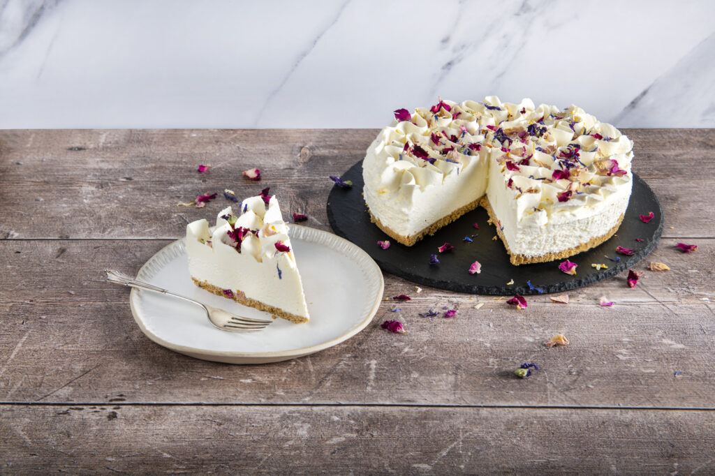 Belvior Farm Elderflower Cheesecake