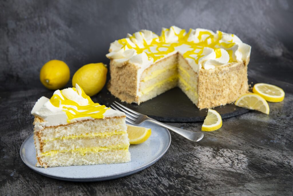 Lemon Lush Gateaux - Full Cake