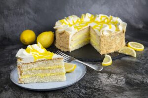 Lemon Lush Gateaux - Full Cake