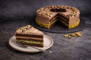Chocolate Pistachio Torte-Coming Soon